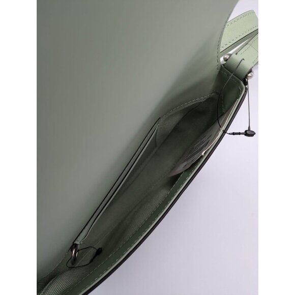 Gucci Ophidia GG Summer Denim Leather Mini Shoulder Bag Pale Green 757309 - Picture 6 of 12